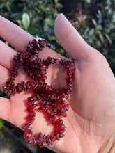Load image into Gallery viewer, Garnet Beaded Necklace