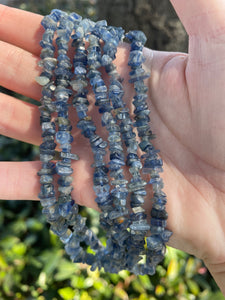 Kyanite Beaded Necklace