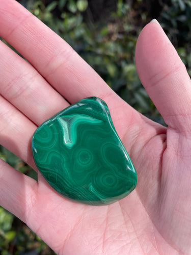 Malachite Polished Mineral Specimen Stone Rock