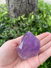 Load image into Gallery viewer, Amethyst Quartz Standing Crystal Point