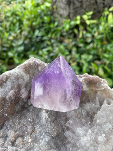 Amethyst Quartz Standing Crystal Point