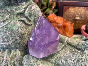 Amethyst Quartz Standing Crystal Point