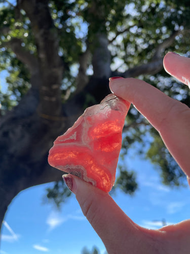 Rhodochrosite Polished Slad Grade A