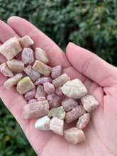Load image into Gallery viewer, Tourmaline Raw Green and Pink Natural 30 Pieces