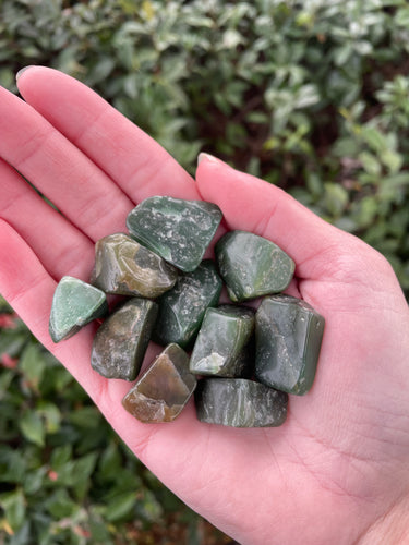 California Jade Tumbled 10 pieces