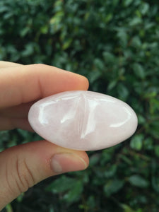 Rose Quartz Pink Heart Shaped Stone