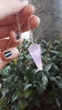 Load image into Gallery viewer, Powerful 6-sided Amethyst Pendulum