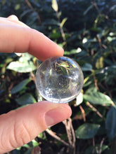 Load image into Gallery viewer, Clear Quartz Cystal Sphere Orb Marble