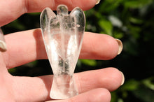 Load image into Gallery viewer, Angel Clear Quartz Carved Stone Crystal Statue