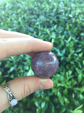 Load image into Gallery viewer, Lepidolite Small Purple Crystal Sphere