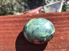 Load image into Gallery viewer, Himalayan Green Jade Disc Crystal