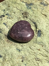 Load image into Gallery viewer, Lepidolite Mica Polished Stone Heart Healing Crystal