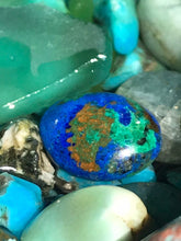 Load image into Gallery viewer, Chrysocolla Cabochon Small Round Stone
