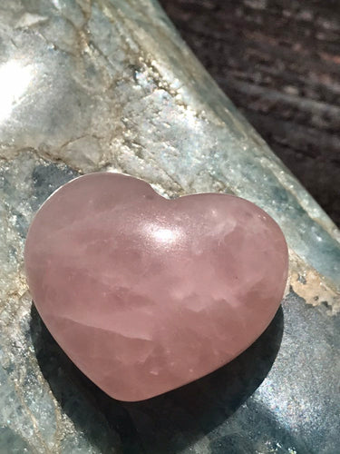 Rose Quartz Heart