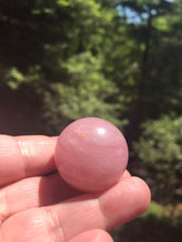Load image into Gallery viewer, Rose Quartz Pink Crystal Sphere Orb Small
