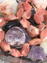 Load image into Gallery viewer, Rhodochrosite Pink Crystal Beads