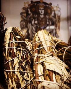 Yerba Santa Smudge Wand Leaf Dried Herb Incense