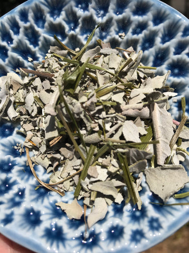 Sweetgrass and Sage Blend Dried Leaf Ceremonial Herb