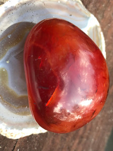 Carnelian Agate Free Form Polished Crystal Rock