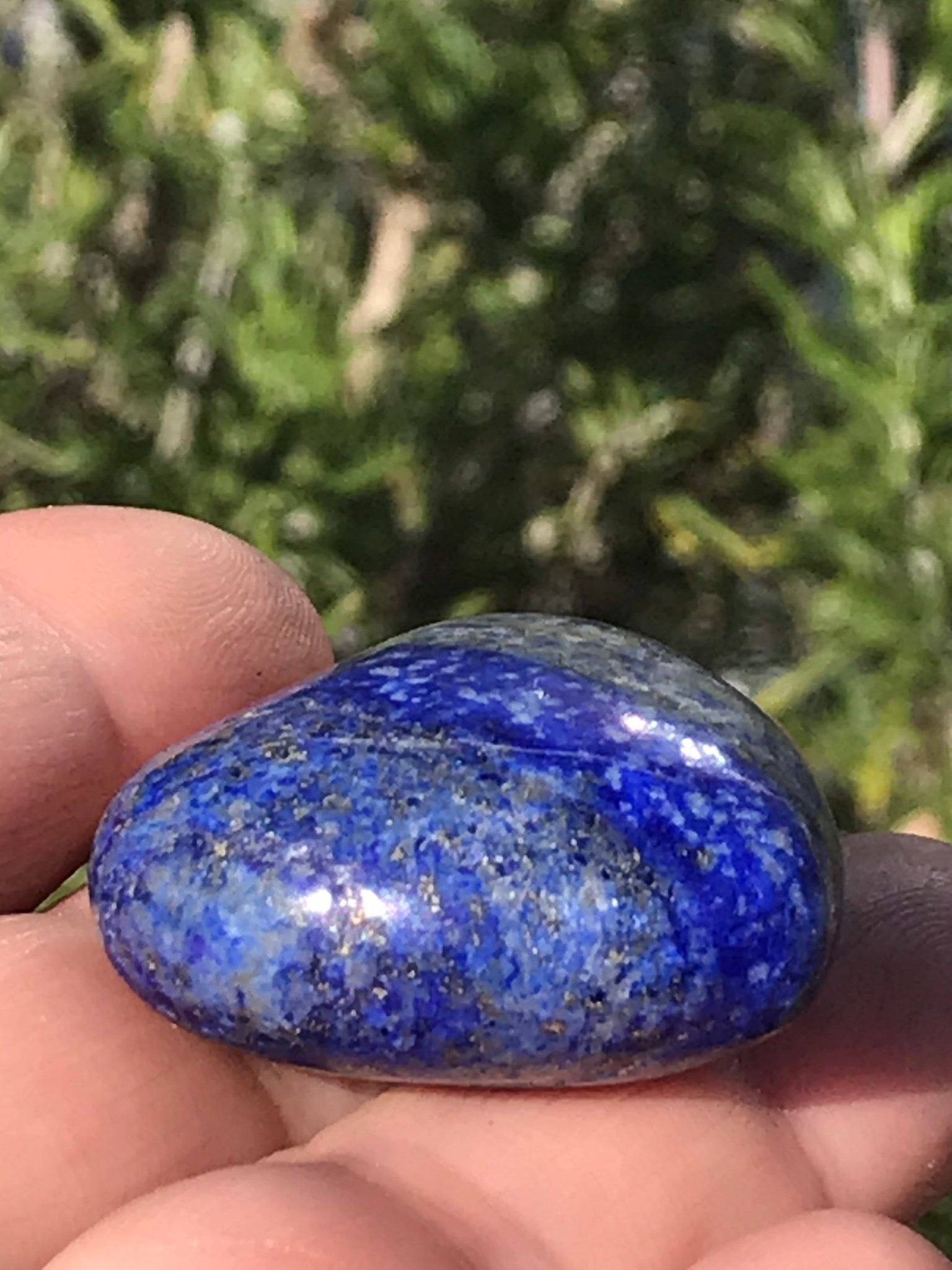 Lapis Lazuli Heart Shaped Stone – Mountain Spirit Store