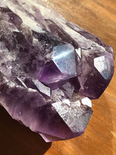 Load image into Gallery viewer, Amethyst Purple Quartz Natural Crystal Cluster Point