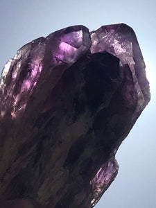 Amethyst Purple Quartz Natural Crystal Cluster Point