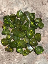 Load image into Gallery viewer, Peridot 30 Pieces Green Polished Tumbled Gemstone Rock Crystal
