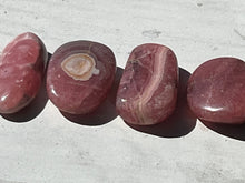 Load image into Gallery viewer, Rhodochrosite Set of 7 Tumbled Love Stone