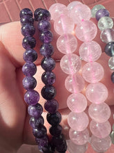 Load image into Gallery viewer, Rose Quartz Bracelet Beads
