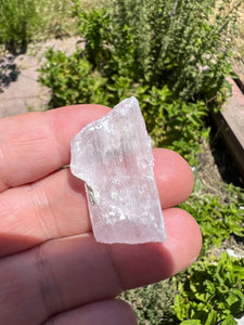 Lilac Kunzite Spodumene Raw Crystal Specimen