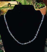 Load image into Gallery viewer, Tanzanite Blue Chip Bead Necklace
